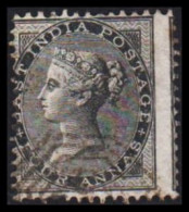 1855. INDIA. Victoria. FOUR ANNAS.  - JF542693 - 1858-79 Kronenkolonie