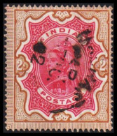 1895. INDIA. Victoria 2 R.  - JF542695 - 1858-79 Compañia Británica Y Gobierno De La Reina