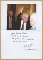 Michel Déon (1919-2016) - French Writer - Signed Card + Original Photo - 2013 - Escritores