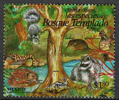 Mexico 1996 MiNr. 2587 Mexiko Native Animals (XVII) Birds Mammals Amphibians 1v MNH** 0,80 € - Kikkers