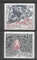 Suecia 1981.  Europa Mi 1141-42  (**) - Unused Stamps