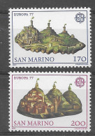 San Marino 1977.  Europa Mi 1131-32  (**) - 1977
