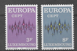 Luxembourg 1972.  Europa Mi 846-47  (**) - 1972