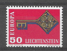 Liechtenstein 1968.  Europa Mi 495  (**) - 1968
