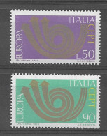 Italia 1973.  Europa Mi 1409-10  (**) - 1973