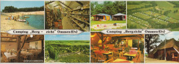 Camping 'Berg Zicht', Ommen (Ov.) - (Nederland/Holland) - (Afm. 2x 15 Cm X 10.5 Cm) - Ommen