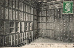 FRANCE - Blois - Aile François I Er - La Bibliothèque De Catherine De Medicis ... - Carte Postale Ancienne - Blois