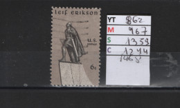 PRIX FIXE Obl 862 YT 967 MIC 1359 SCO 1244 GIB Leif Erikson 1968  Etats Unis  58A/12 - Used Stamps