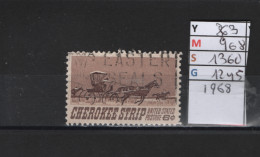 PRIX FIXE Obl 863 YT 968 MIC 1360 SCO 1245 GIB Cherokee Départs Des Fermiers 1968  Etats Unis  58A/12 - Used Stamps