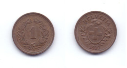 Switzerland 1 Rappen 1937 - 1 Rappen