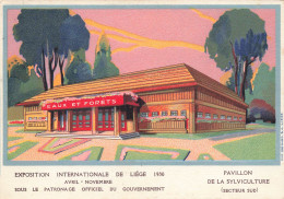 BELGIQUE - Exposition Internationale De Liège 1930 - Pavillon De La Sylviculture (secteur Sud) - Carte Postale Ancienne - Lüttich