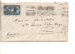 GRECE SEUL SUR LETTRE POUR LA FRANCE 1928 - Covers & Documents