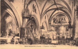 FRANCE - Saint Hypolitte - Vue De L'intérieur De L'église - Carte Postale Ancienne - Other & Unclassified