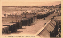 FRANCE - Pornichet - Vue De La Plage Vers La Baule - Carte Postale Ancienne - Pornichet