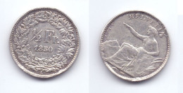 Switzerland 1/2 Franc 1850 - 1/2 Franc