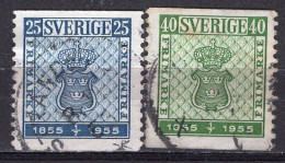 T0783 - SUEDE SWEDEN Yv N°395/96 - Used Stamps