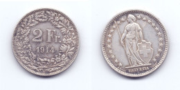 Switzerland 2 Francs 1914 - 2 Francs