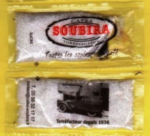 Sachet De Sucre " Café SOUBIRA " (scan Recto-verso) [S056]_Di064 - Sugars