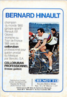 REPRODUCTION - Publicité "Bernard HINAULT-BENOTTO" (nmr72)_RLVP30 - Cycling