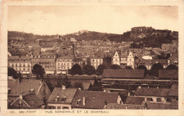 FRANCE - Belfort - Vue Générale De La Ville Et Le Château - Carte Postale Ancienne - Belfort - Ciudad