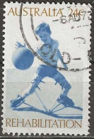 AUSTRALIA 1972 Rehabilitation Of The Disabled -  24c. Boy Playing With Ball FU - Used Stamps