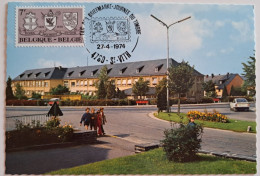 1974..BELGIUM..POSTCARD WITH STAMP..The 50th Anniversary Of Eupen, Malmedy And St.Viths Affiliation To Belgium - Tarjetas 1951-..