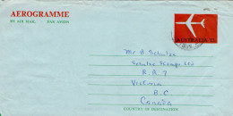 AUSTRALIE AEROGRAMME INTERIEUR - Postal Stationery