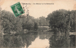 FRANCE - Neuilly - Vue Sur L'île D'Amour Et île Rothschild - Carte Postale Ancienne - Neuilly Sur Seine