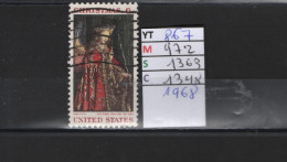 PRIX FIXE Obl 867 YT 972 MIC 1363 SCO 1348 GIB Christmas Van Eyck 1968 Etats Unis  58A/13 - Used Stamps