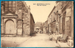 CPA 72 MONTMIRAIL Sarthe - Rue De L'Eglise - Montmirail