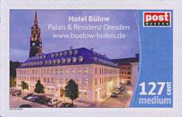 Dresden 3-Königskirche, Hotel Bülow Königstraße **, Postmodern Privatpost Wunschbriefmarke 025-07-2010 Medium - Privatpost