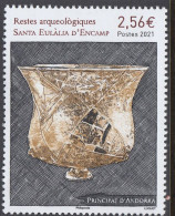 Año 2021  Nº 864 Santa Eulalia D'Encamp - Unused Stamps