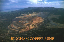 BINGHAM COPPER MINE, SALT LAKE CITY, UTAH, UNITED STATES, POSTCARD - Salt Lake City