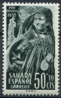 SAHARA ESPAÑOL PRO INFANCIA 1952 Yv SH 83 MNH - Sahara Español