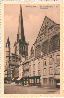 CPA Carte Postale Belgique Nivelles Grand Place Et Collégiale   VM77523 - Nivelles