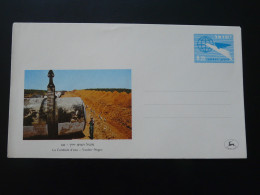 Entier Postal Stationery Conduite D'eau Water Pipeline Israel - Agua