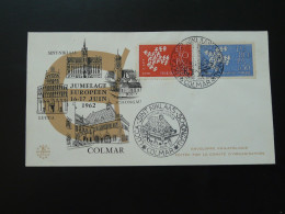 Lettre Cover Jumelage Européen Lucca Saint Niklaas Schongau Colmar 68 Haut Rhin 1962 - 1962