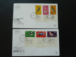 FDC (x2) Oiseaux Birds Israel 1963 - Colecciones & Series