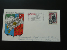 Lettre Flamme Concordante Colbert Tricentenaire Du Peuplement St-Joseph Réunion 1965 - Lettres & Documents