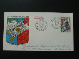 Lettre Commemorative Tricentenaire Du Peuplement St-Benoit Réunion 1965 - Briefe U. Dokumente