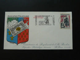 Lettre Flamme Concordante Tricentenaire Du Peuplement St-Pierre Réunion 1965 - Cartas & Documentos