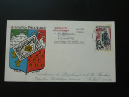 Lettre Flamme Concordante Tricentenaire Du Peuplement St-Paul Réunion 1965 - Covers & Documents