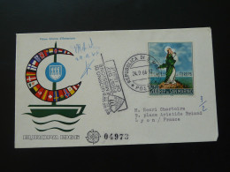 FDC Recommandée Registered Europa Cept San Marino 1966 - FDC