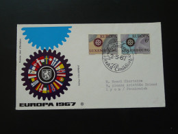 FDC Europa Cept Luxembourg 1967 (ex 2) - 1967