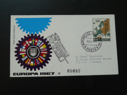 FDC Europa Cept San Marino 1967  - FDC