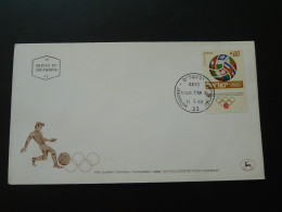 FDC Football Israel 1968 - Lettres & Documents