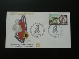 FDC Napoleon Bonaparte Ajaccio 20 Corse 1969 (ex 1) - Napoléon