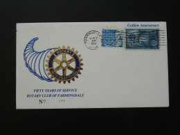 Lettre Cover Rotary International Farmingdale USA 1979 - FDC