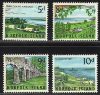 Norfolk Island 1964 Serie 4v Scenery MNH - Ile Norfolk