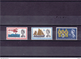 GB 1963 SECURITE MARITIME  Yvert 375-377 A PHOSPHORE  NEUF** MNH Cote : 75 Euros - Unused Stamps